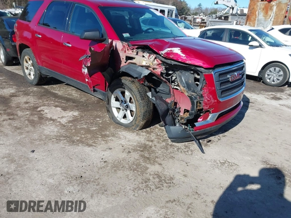 2013 GMC Acadia SLE with VIN 1GKKVNED0DJ169216, listed as a IAAI auction lot 41590467 with 137,708 mi miles and . Bid and sale history available at DreamBid. Image 6.