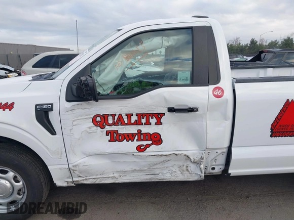 2022 Ford F-150 XL with VIN 1FTMF1CB6NKE47768, listed as a IAAI auction lot 41459528 with 74,114 mi miles. Bid and sale history available at carsss.com. Image 17.