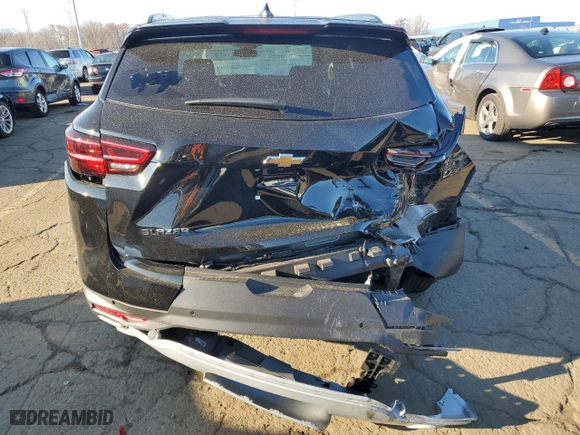 2025 Chevrolet Blazer LT with VIN 3GNKBCR48SS107035, listed as a Copart auction lot 79330674 with 998 mi miles and Salvage Title. Bid and sale history available at carsss.com. Image 6.