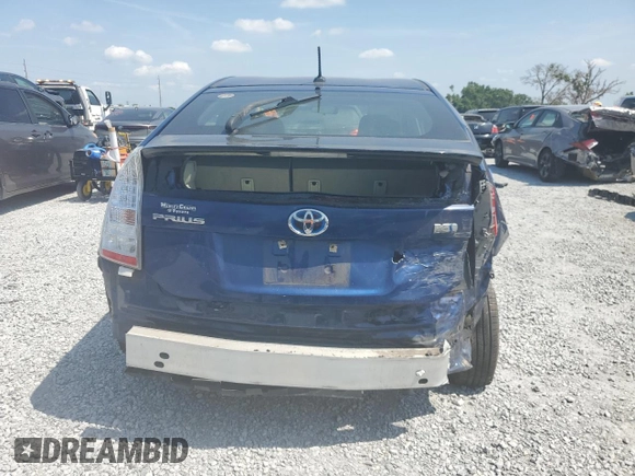 2011 Toyota Prius I z VIN JTDKN3DU4B0256265, wystawiony jako Copart lot #57477715 z przebiegiem 72 774 mil mil oraz Szkoda całkowita • Salvage title. Historia ofert i sprzedaży dostępna na DreamBid. Obrazek 6.