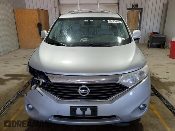 2011 Nissan Quest SL z VIN JN8AE2KP3B9012769, wystawiony jako Copart lot #50329455 z przebiegiem 174 966 mil mil oraz Szkody całkowita. Historia ofert i sprzedaży dostępna na DreamBid. Obrazek 5.