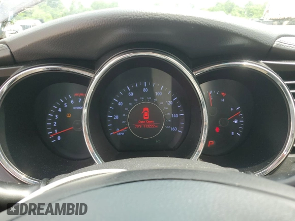2013 Kia Optima EX with VIN 5XXGN4A71DG248703, listed as a Copart auction lot 59601635 with 113,222 mi miles and Non repairable. Bid and sale history available at DreamBid. Image 9.