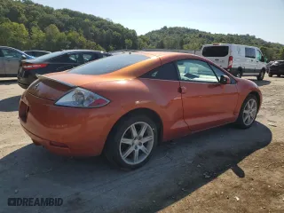 2007 Mitsubishi Eclipse SE with VIN 4A3AK64F87E069271, listed as a Copart auction lot 70656154 with 137,191 mi miles and Clean Title. Bid and sale history available at carsss.com. Image 3.