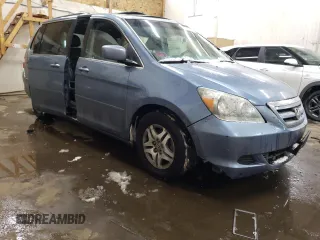 2006 Honda Odyssey EX-L with VIN 5FNRL38686B110104, listed as a Copart auction lot 44711765 with 231,197 mi miles and Salvage Title. Bid and sale history available at carsss.com. Image 4.