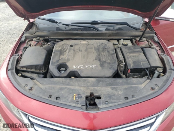 2015 Chevrolet Impala LTZ with VIN 1G1165S3XFU132555, listed as a Copart auction lot 53562185 with 164,455 mi miles and Clean Title. Bid and sale history available at carsss.com. Image 11.