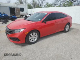 2019 Honda Civic Sport with VIN 2HGFC2F80KH517096, listed as a Copart auction lot 50822795 with 76,519 mi miles and Salvage title. Bid and sale history available at DreamBid. Image 1.