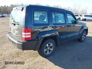 2008 Jeep Liberty Sport with VIN 1J8GN28K38W256670, listed as a IAAI auction lot 41688609 with 147,343 mi miles. Bid and sale history available at carsss.com. Image 4.