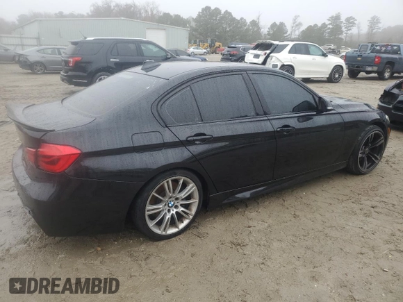 2017 BMW 3 Series 340i with VIN WBA8B3G34HNU35808, listed as a Copart auction lot 83197504 with 133,232 mi miles and Salvage Title. Bid and sale history available at DreamBid. Image 3.