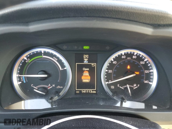 2016 Toyota Highlander Hybrid Limited with VIN 5TDDCRFH3GS019322, listed as a Copart auction lot 81970944 with 141,113 mi miles and Salvage Title. Bid and sale history available at carsss.com. Image 9.