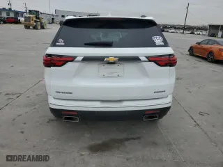 2023 Chevrolet Traverse Premier with VIN 1GNERKKW0PJ222221, listed as a Copart auction lot 43005525 with 51,637 mi miles and Salvage Title. Bid and sale history available at carsss.com. Image 6.
