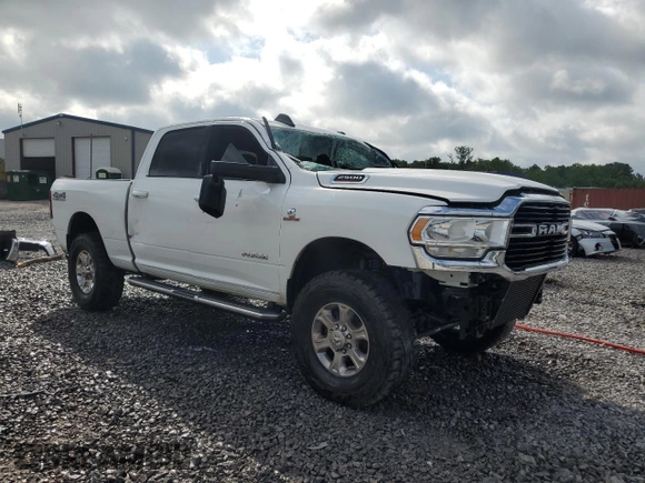 2021 Ram 2500 Big Horn with VIN 3C6UR5DL0MG656149, listed as a Copart auction lot 57332895 with 196,699 mi miles and Salvage title. Bid and sale history available at DreamBid. Image 4.