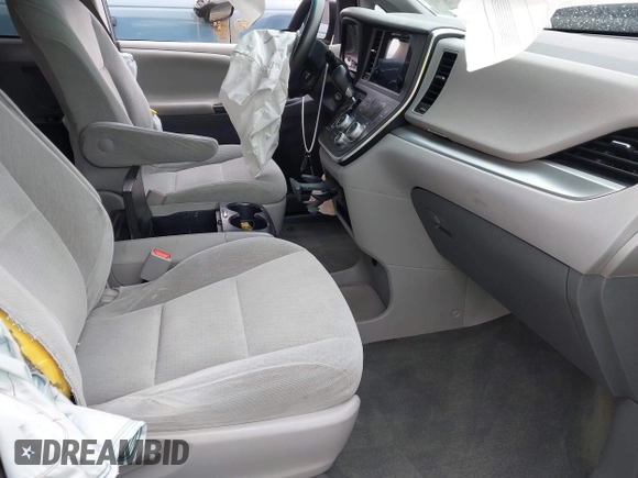 2015 Toyota Sienna LE AAS with VIN 5TDKK3DC5FS606862, listed as a IAAI auction lot 42464119 with 158,135 mi miles and . Bid and sale history available at DreamBid. Image 5.