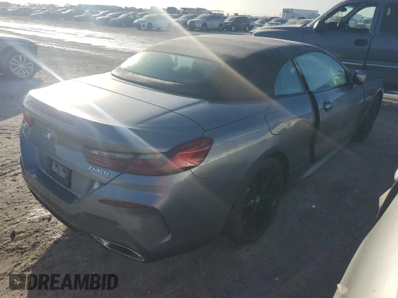 2022 BMW 8 Series 840i with VIN WBADZ4C0XNCH67676, listed as a Copart auction lot 76451084 with 16,694 mi miles and Non Repairable. Bid and sale history available at carsss.com. Image 3.