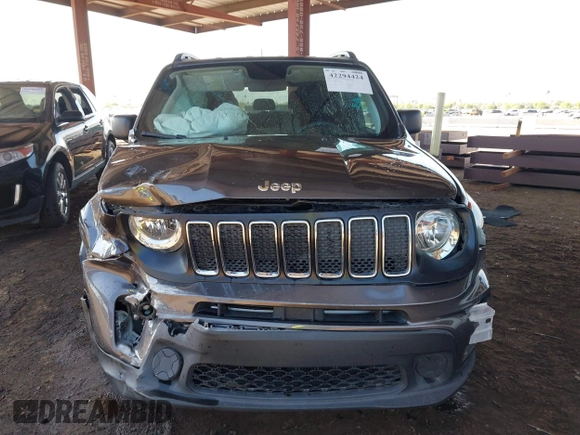 2020 Jeep Renegade Sport с VIN ZACNJAABXLPL61062, выставлен на аукционе IAAI как лот 42294424 с пробегом 45 950 миль миль и . История ставок и продаж доступна на DreamBid. Изображение 12.