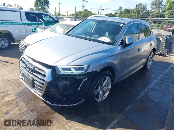 2018 Audi Q5 Premium Plus z VIN WA1BNAFY0J2011691, wystawiony jako IAAI lot #42166341 z przebiegiem 111 149 mil mil oraz . Historia ofert i sprzedaży dostępna na DreamBid. Obrazek 6.