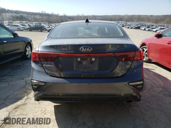 2020 Kia Forte LXS with VIN 3KPF24AD7LE210667, listed as a Copart auction lot 48370315 with 93,257 mi miles and Salvage Title. Bid and sale history available at carsss.com. Image 6.