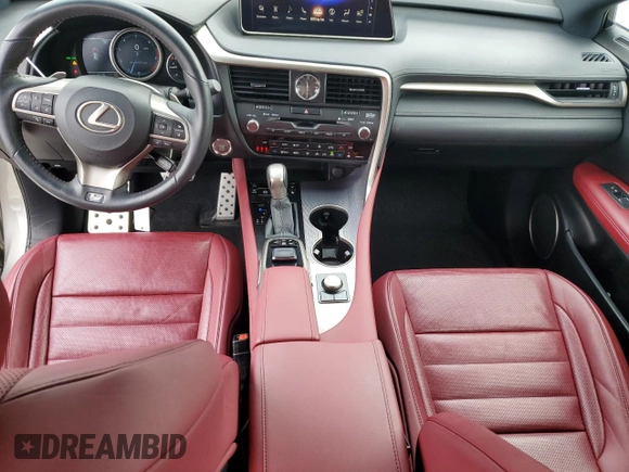 2017 Lexus RX with VIN 2T2BZMCA1HC124169, listed as a Copart auction lot 41709733 with 87,079 mi miles. Bid and sale history available at carsss.com. Image 8.