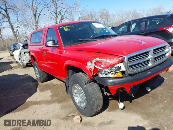 2004 Dodge Dakota с VIN 1D7GG36K04S680034, выставлен на аукционе IAAI как лот 41760693 с пробегом 166 561 миль миль и . История ставок и продаж доступна на DreamBid. Изображение 1.