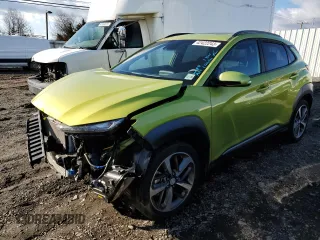 2020 Hyundai Kona Limited with VIN KM8K3CA5XLU486384, listed as a Copart auction lot 42422243 with 9,048 mi miles. Bid and sale history available at carsss.com. Image 1.