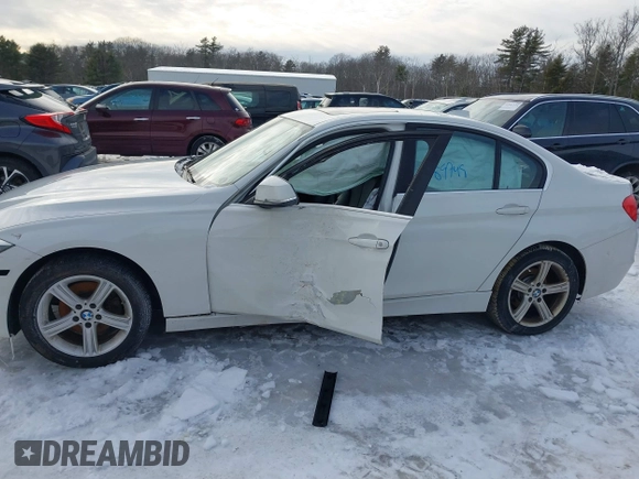 2015 BMW 3 Series 328i xDrive with VIN WBA3B5G56FNS14621, listed as a IAAI auction lot 41559125 with 89,749 mi miles. Bid and sale history available at carsss.com. Image 6.