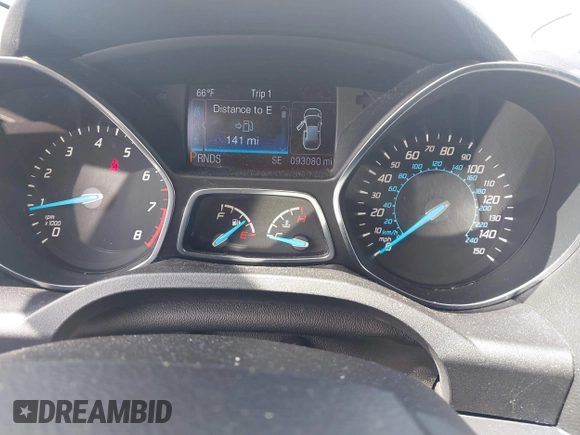 2013 Ford Escape Titanium with VIN 1FMCU0J96DUC24768, listed as a IAAI auction lot 42024198 with 93,080 mi miles. Bid and sale history available at carsss.com. Image 7.
