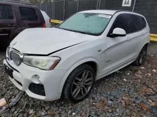 2017 BMW X3 xDrive35i with VIN 5UXWX7C56H0U39977, listed as a Copart auction lot 41337845 with 119,286 mi miles and Salvage Title. Bid and sale history available at DreamBid. Image 1.