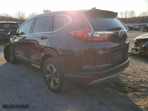 2018 Honda CR-V LX with VIN 2HKRW5H32JH407114, listed as a Copart auction lot 46997325 with 46,221 mi miles and Salvage Title. Bid and sale history available at carsss.com. Image 2.