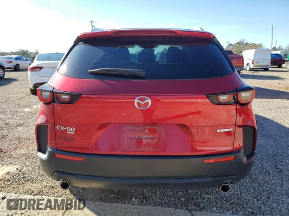 2023 Mazda CX-50 S Preferred Plus with VIN 7MMVABCM9PN138887, listed as a Copart auction lot 41473335 with 51,508 mi miles and Salvage Title. Bid and sale history available at DreamBid. Image 6.