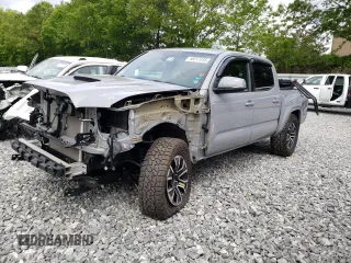 2021 Toyota Tacoma SR with VIN 3TMCZ5AN7MM394142, listed as a Copart auction lot 58317235 with 87,792 mi miles and Salvage title. Bid and sale history available at DreamBid. Image 1.
