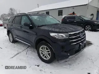 2025 Ford Explorer Active with VIN 1FMUK8DH4SGA45782, listed as a Copart auction lot 87474304 with 1,341 mi miles and Salvage Title. Bid and sale history available at carsss.com. Image 15.