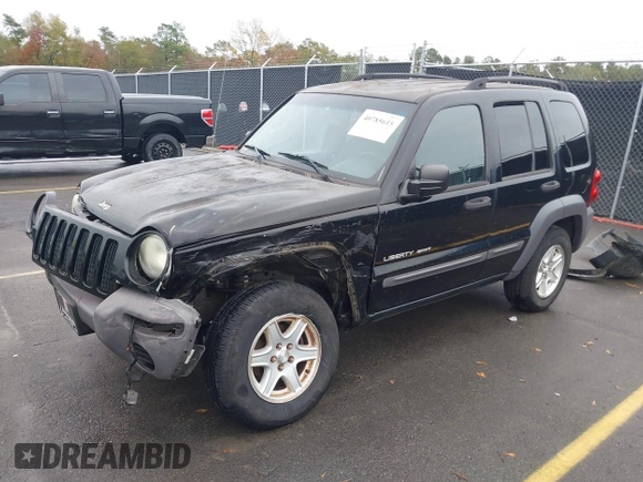2003 Jeep Liberty Sport with VIN 1J4GK48KX3W656837, listed as a IAAI auction lot 40785615 with 164,450 mi miles and . Bid and sale history available at DreamBid. Image 17.