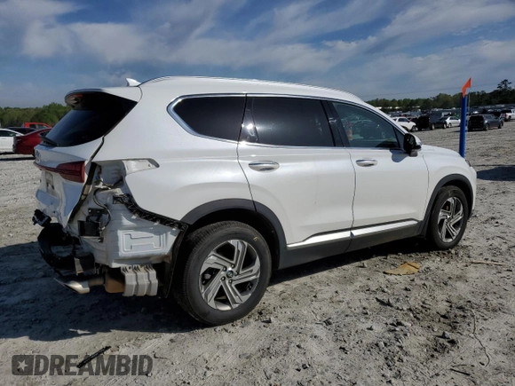 2021 Hyundai Santa Fe SEL z VIN 5NMS64AJ6MH351068, wystawiony jako Copart lot #52595535 z przebiegiem 46 092 mil mil oraz Szkoda całkowita • Salvage title. Historia ofert i sprzedaży dostępna na DreamBid. Obrazek 3.