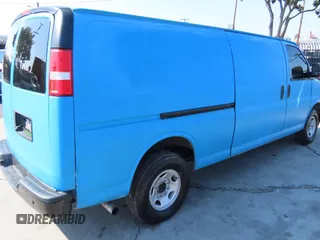 2021 Chevrolet Express Cargo with VIN 1GCWGBFPXM1187527, listed as a Copart auction lot 62920285 with 81,429 mi miles and Salvage title. Bid and sale history available at DreamBid. Image 1.