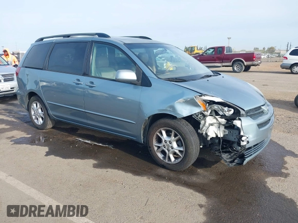 2005 Toyota Sienna XLE with VIN 5TDZA22C75S241730, listed as a IAAI auction lot 42056897 with 264,714 mi miles. Bid and sale history available at carsss.com. Image 1.