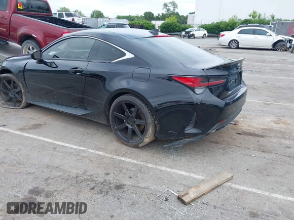 2022 Lexus RC 350 z VIN JTHDZ5BC3N5026483, wystawiony jako IAAI lot #42361490 z przebiegiem 16 243 mil mil oraz . Historia ofert i sprzedaży dostępna na DreamBid. Obrazek 3.