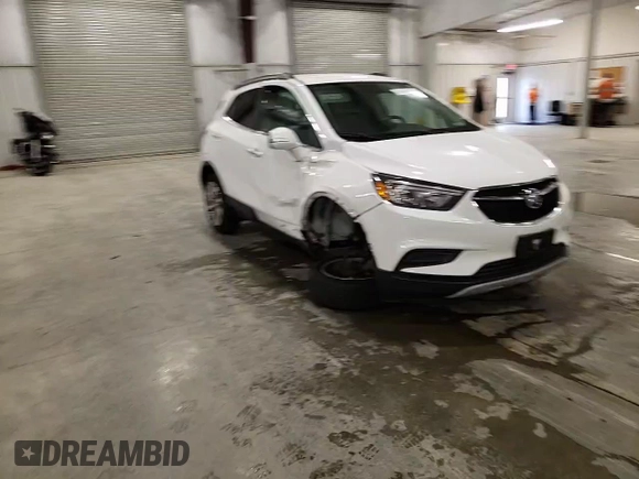 2019 Buick Encore Preferred with VIN KL4CJASB9KB935811, listed as a Copart auction lot 54166495 with 18,221 mi miles and Salvage Title. Bid and sale history available at carsss.com. Image 14.