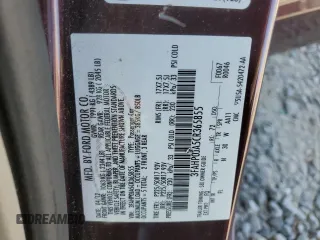 2012 Ford Fusion SEL z VIN 3FAHP0JA5CR365855, wystawiony jako Copart lot #58206175 z przebiegiem 72 223 mil mil oraz Szkoda całkowita • Salvage title. Historia ofert i sprzedaży dostępna na DreamBid. Obrazek 12.
