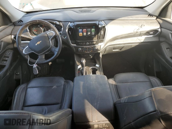2018 Chevrolet Traverse LT Leather with VIN 1GNEVHKW7JJ160015, listed as a Copart auction lot 45685755 with 80,569 mi miles and Salvage Title. Bid and sale history available at carsss.com. Image 8.