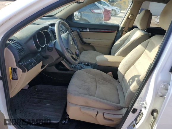 2011 Kia Sorento LX with VIN 5XYKT4A12BG050622, listed as a Copart auction lot 50833115 with Not Provided miles and Salvage Title. Bid and sale history available at DreamBid. Image 7.