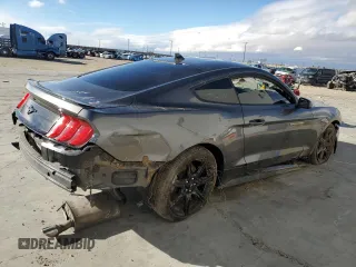 2020 Ford Mustang EcoBoost with VIN 1FA6P8TH8L5173297, listed as a Copart auction lot 44073905 with 53,020 mi miles and Salvage Title. Bid and sale history available at carsss.com. Image 3.