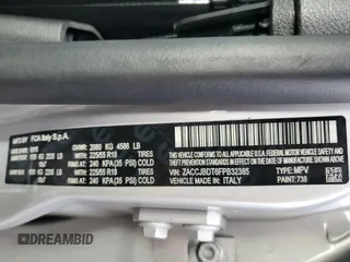 2015 Jeep Renegade Limited with VIN ZACCJBDT6FPB32385, listed as a Copart auction lot 43336825 with 97,651 mi miles and Salvage Title. Bid and sale history available at DreamBid. Image 13.