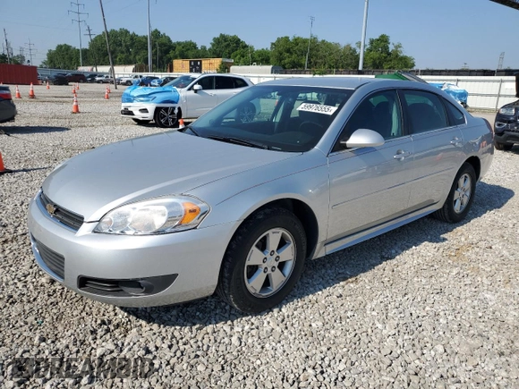 2011 Chevrolet Impala LT Fleet with VIN 2G1WG5EK3B1297066, listed as a Copart auction lot 59976555 with 60,219 mi miles and Salvage title. Bid and sale history available at DreamBid. Image 1.