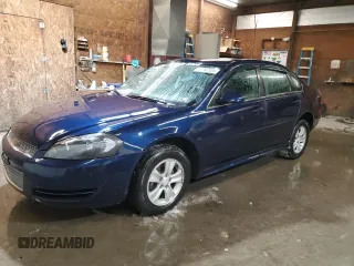 2012 Chevrolet Impala LS Retail with VIN 2G1WA5E36C1183221, listed as a Copart auction lot 41782035 with 162,559 mi miles and Salvage Title. Bid and sale history available at DreamBid. Image 1.