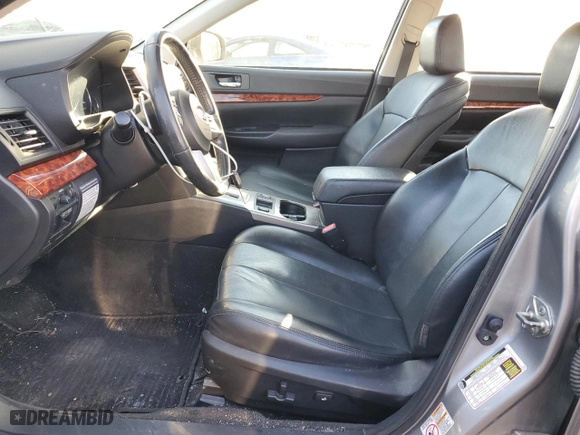 2011 Subaru Legacy 2.5i Ltd Pwr Moon with VIN 4S3BMBK61B3258569, listed as a Copart auction lot 46636155 with 186,604 mi miles and Salvage Title. Bid and sale history available at carsss.com. Image 7.