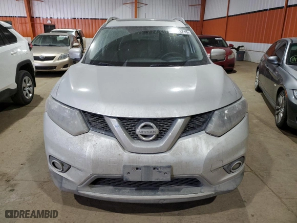 2015 Nissan Rogue SL with VIN 5N1AT2MVXFC833739, listed as a Copart auction lot 41743715 with 65,269 mi miles and Clean Title. Bid and sale history available at carsss.com. Image 5.
