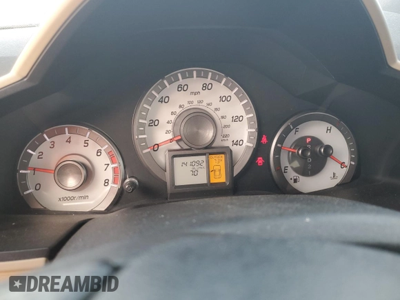 2012 Honda Pilot EX-L with VIN 5FNYF4H5XCB047292, listed as a Copart auction lot 53453475 with 141,092 mi miles and Salvage Title. Bid and sale history available at DreamBid. Image 9.