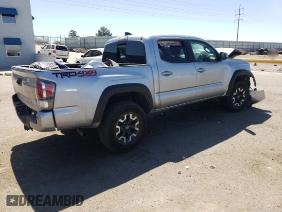 2022 Toyota Tacoma SR with VIN 3TMCZ5AN4NM470997, listed as a Copart auction lot 55165855 with 67,161 mi miles and Salvage title. Bid and sale history available at DreamBid. Image 3.