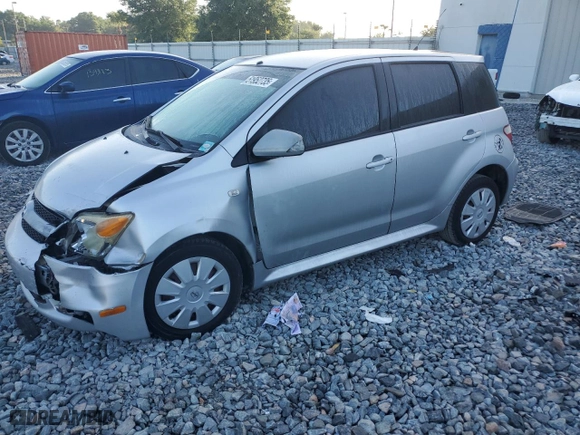 2006 Scion xA with VIN JTKKT624365007578, listed as a Copart auction lot 51952735 with 192,619 mi miles and Salvage Title. Bid and sale history available at carsss.com. Image 1.