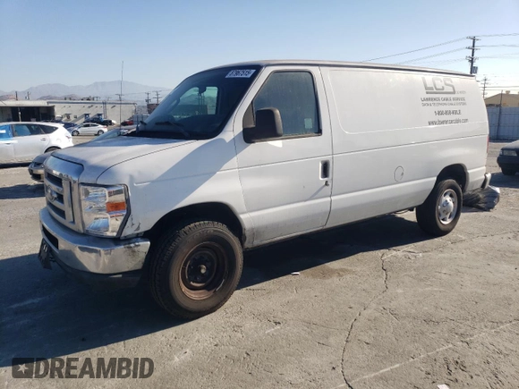 2012 Ford Econoline Cargo Recreational with VIN 1FTNE2EW6CDA00808, listed as a Copart auction lot 87967515 with 138,405 mi miles and Salvage title. Bid and sale history available at DreamBid. Image 1.