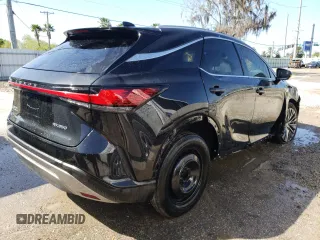 2023 Lexus RX with VIN 2T2BAMBA4PC007824, listed as a Copart auction lot 45815134 with 17,291 mi miles. Bid and sale history available at carsss.com. Image 3.